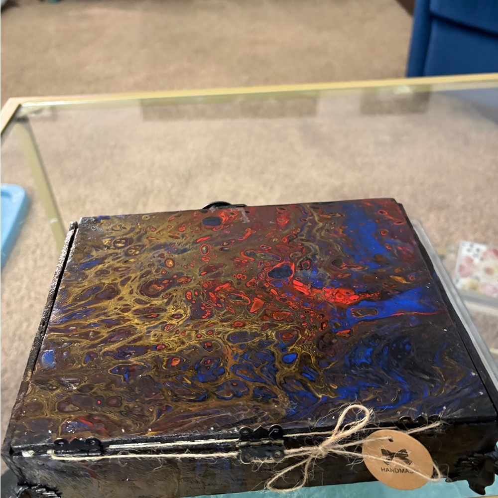 Vintage Upcycled Cigar Box
